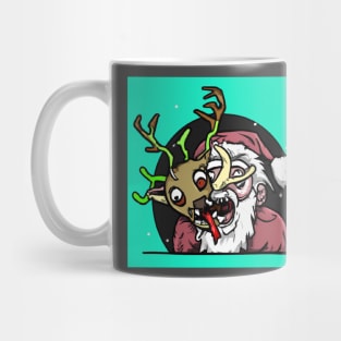 Deer Santa Mug